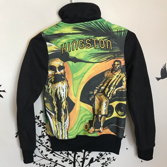 ADIDAS ORIGINALS track jacket Jamaica Kingston - Picture 9 of 15